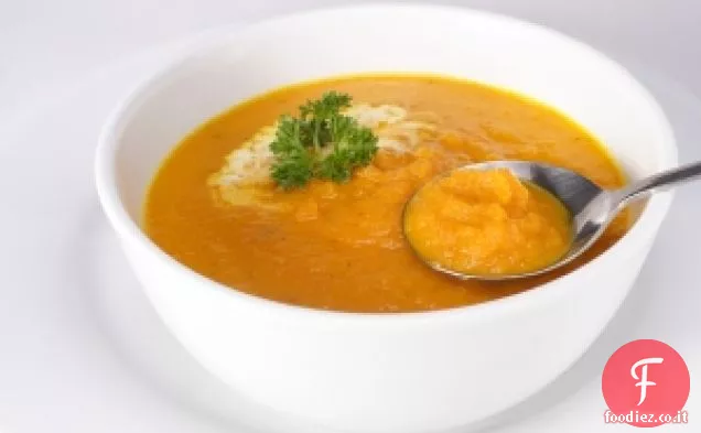 Crema sana di zuppa di carote Ricetta