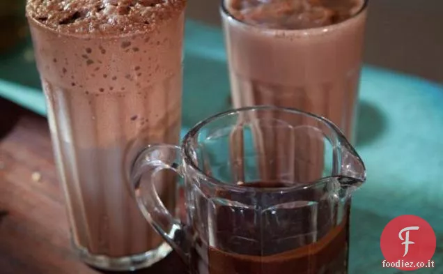 Crema di uova al cioccolato