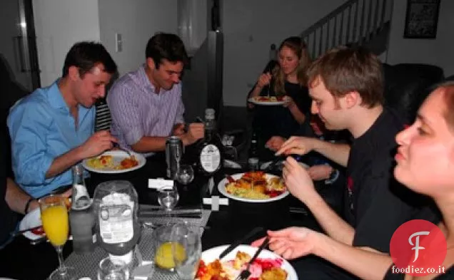 Insalata di rucola con aglio arrosto Miele Vinaigrette