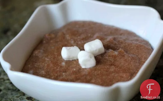 Crema di cacao caldo di grano Ricetta