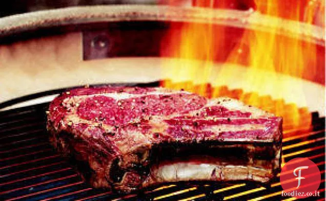 Tagliata Di Bone-in Costola-occhio con rucola