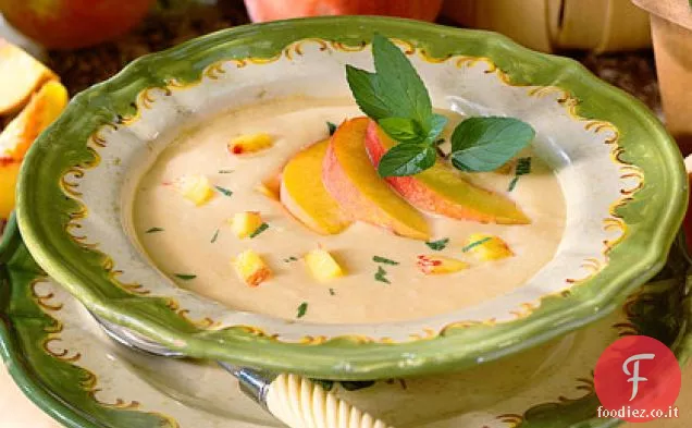 Crema di zuppa di pesca