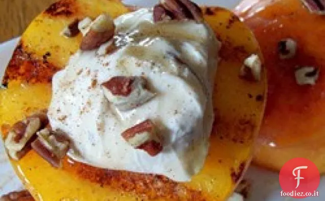 Pesche Grigliate e Panna