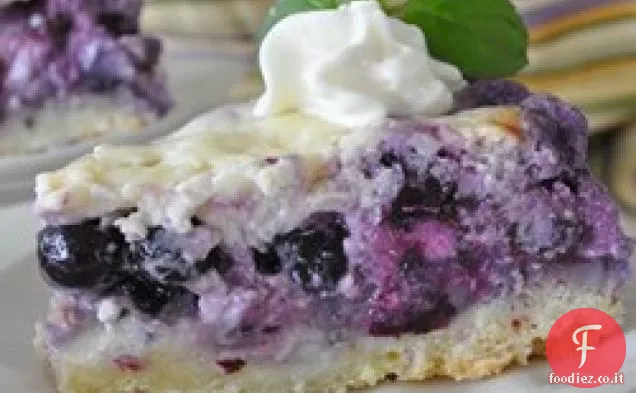 Torta alla crema di mirtilli della Nuova Scozia