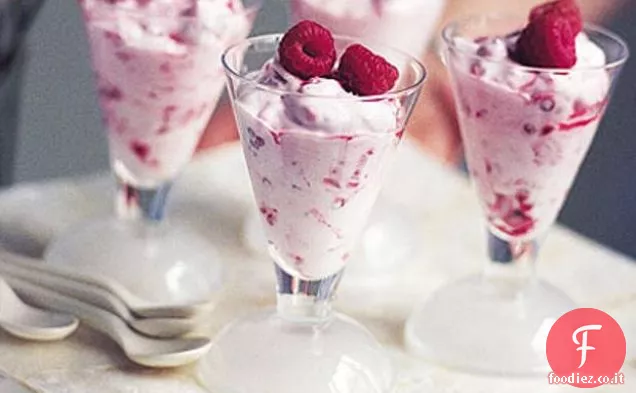 Creme al lampone e mascarpone