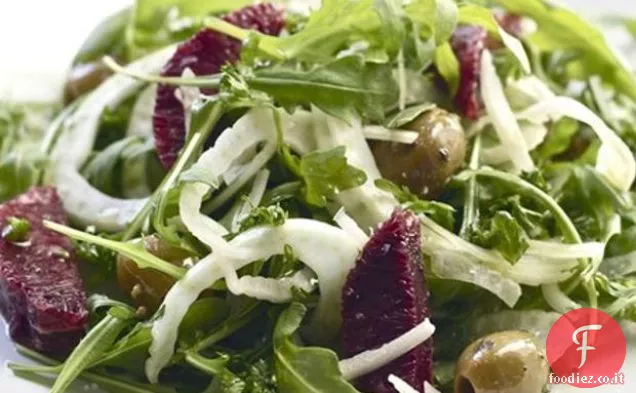 Insalata di finocchio, Arancia rossa e rucola