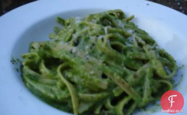 Rucola Pesto di noci Ricetta