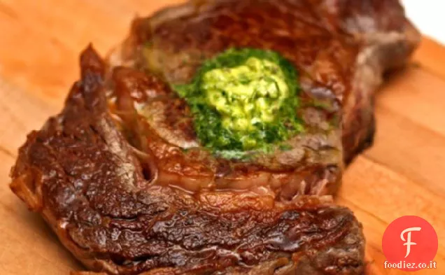 Cena stasera: Bistecca con Burro di acciughe