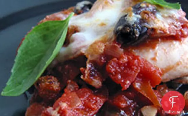 Parmigiana di Melanzane Caponata