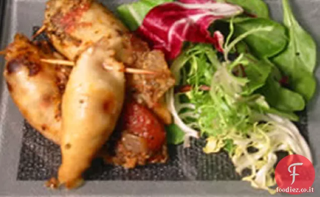 Calamari ripieni piccanti