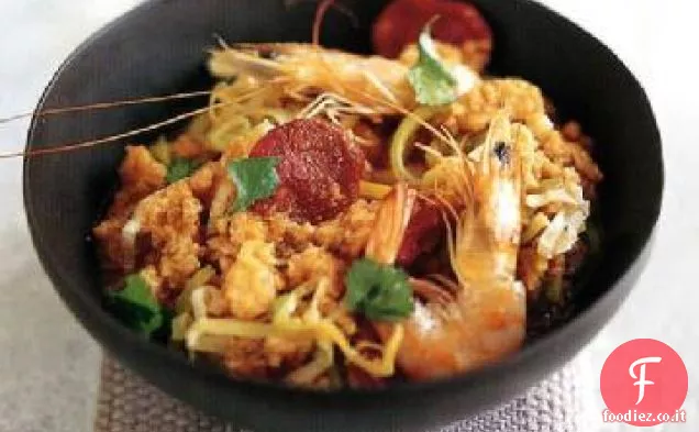 Zuppa di pane portoghese con gamberetti Ricetta