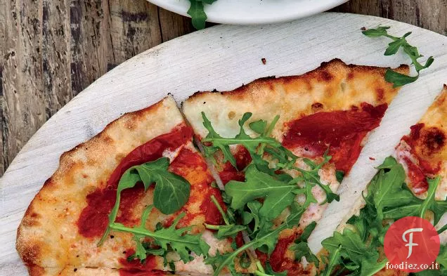 Pizza al Pomodoro secco e rucola