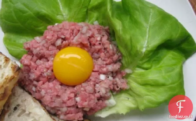 Brunch domenicale: Tartare di bistecca