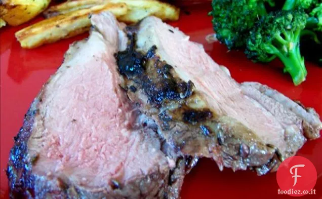 Cosciotto di Agnello marinato alla lavanda