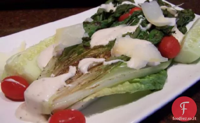 Alla griglia Caesar Salad / Alla griglia Romaine così buono!
