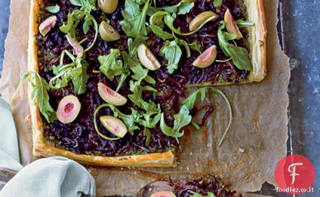 Crostata di cipolla e oliva