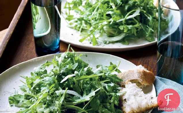 Insalata di rucola e finocchio