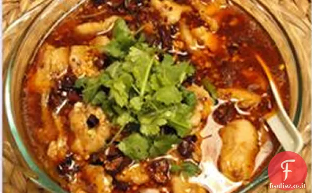 Shui Zhu Yu (pesce bollito del Sichuan)