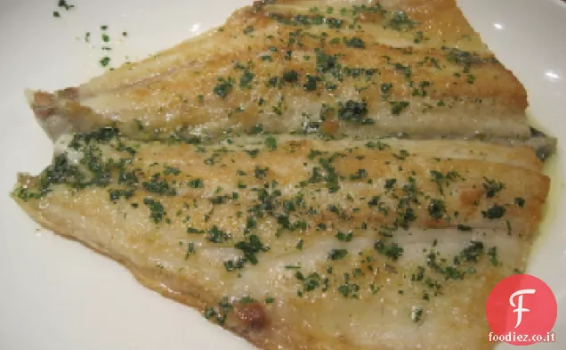 Spigola Scottata con Erbe fresche e Limone