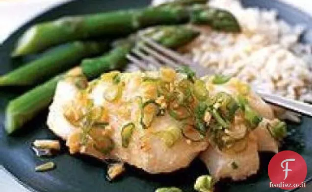 Weight Watchers Branzino in stile asiatico