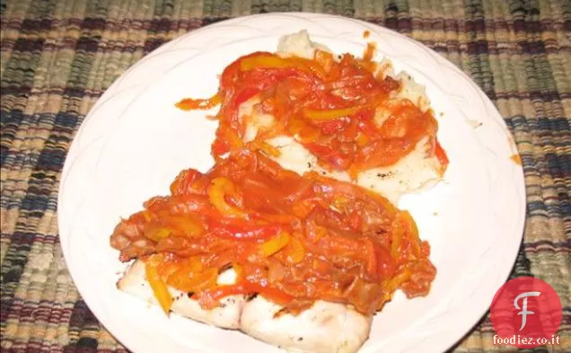 Branzino al Pepe Siciliano