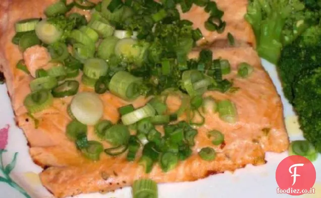 Filetti di salmone al lime