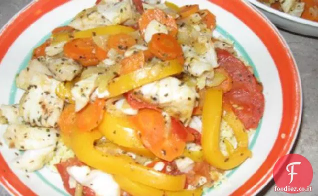 Snapper della Florida con Couscous