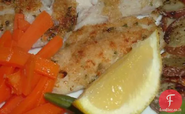 Semplice pesce al forno