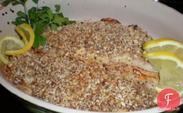 Filetti di Opakapaka al forno con crosta di macadamia