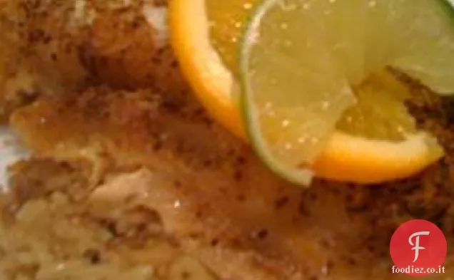 Cernia al forno stile Key West