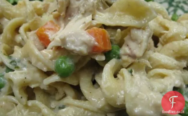 Veloce e facile stufa-Top tonno Noodle Casseruola