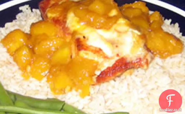 Salmone con Mango e Brie