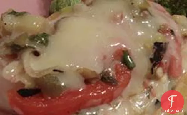 Pesce specchio atlantico al forno con verdure