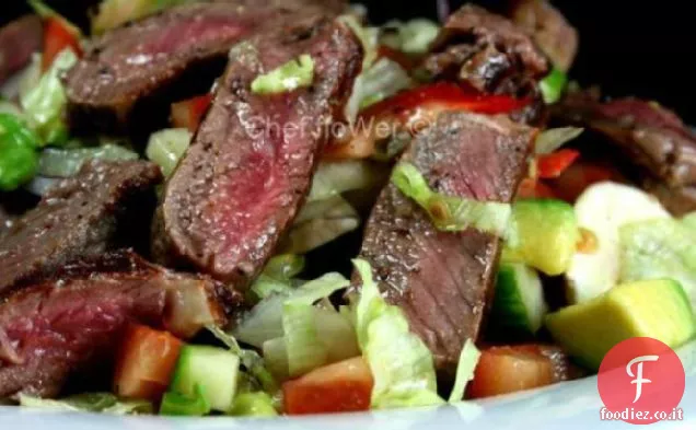 Insalata di manzo calda