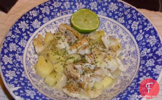 Pesce bollito delle Bahamas