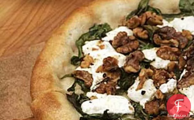 Rucola, Formaggio di capra e Pizza alle noci