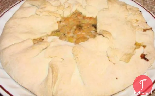 Torta di salmone rustica