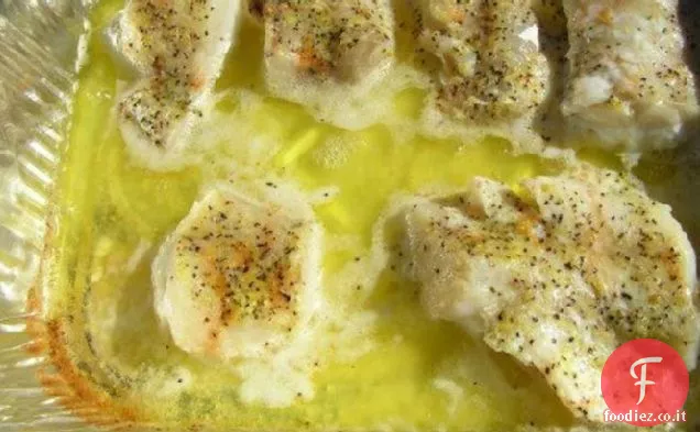 Aragosta del povero (Merluzzo al burro)