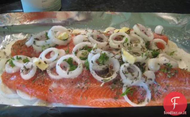 Merluzzo soffocato nei funghi