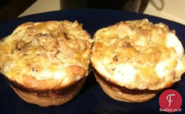 Cheddar Salmone Quiche