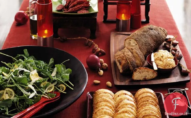 Insalata di limone e rucola con Parmigiano