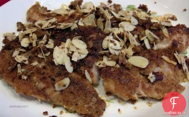 Trota al forno con aglio e funghi