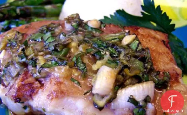 Filetti di merluzzo con glassa asiatica al limone