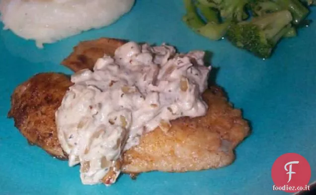 Impertinente padella di pesce