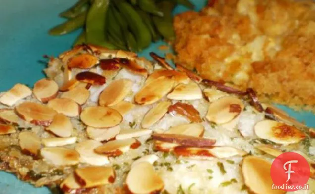 Trota al forno Amandine