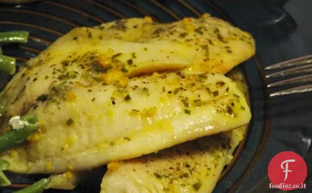 Tilapia di agrumi profumati