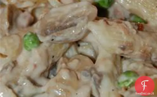 Casseruola di funghi di tonno