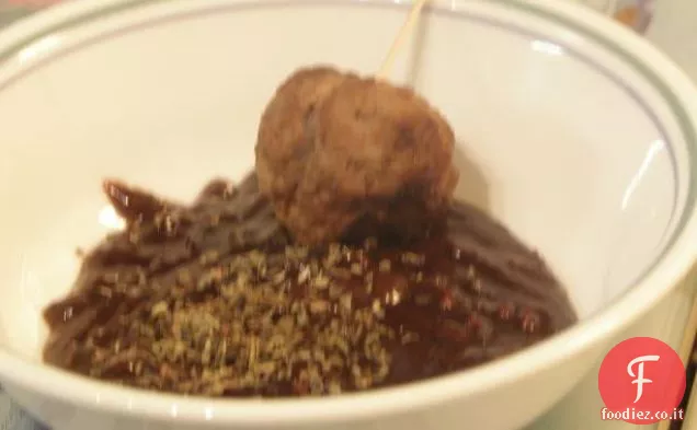 Polpette tailandesi con Sateh