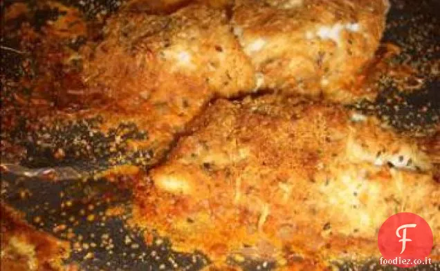 Pesce Parmigiano al forno