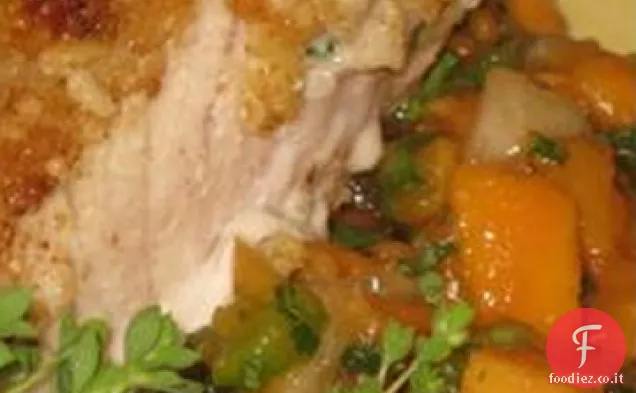 Mahi Mahi con Papaia